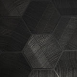 Z44801 Lamborghini Hexagon Feature Black textured Wallpaper 3D Geometric - wallcoveringsmart