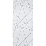 WM980117 WM Triangle Geometric lines black white modern 3d Wallpaper