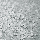 WMBA22005401 Silver metallic plain faux mica stone textured Wallpaper