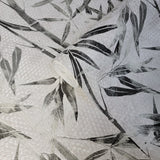 Z90034 LAMBORGHINI 2 Floral bamboo off white bronze metallic textured wallpaper