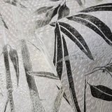 Z90034 LAMBORGHINI 2 Floral bamboo off white bronze metallic textured wallpaper