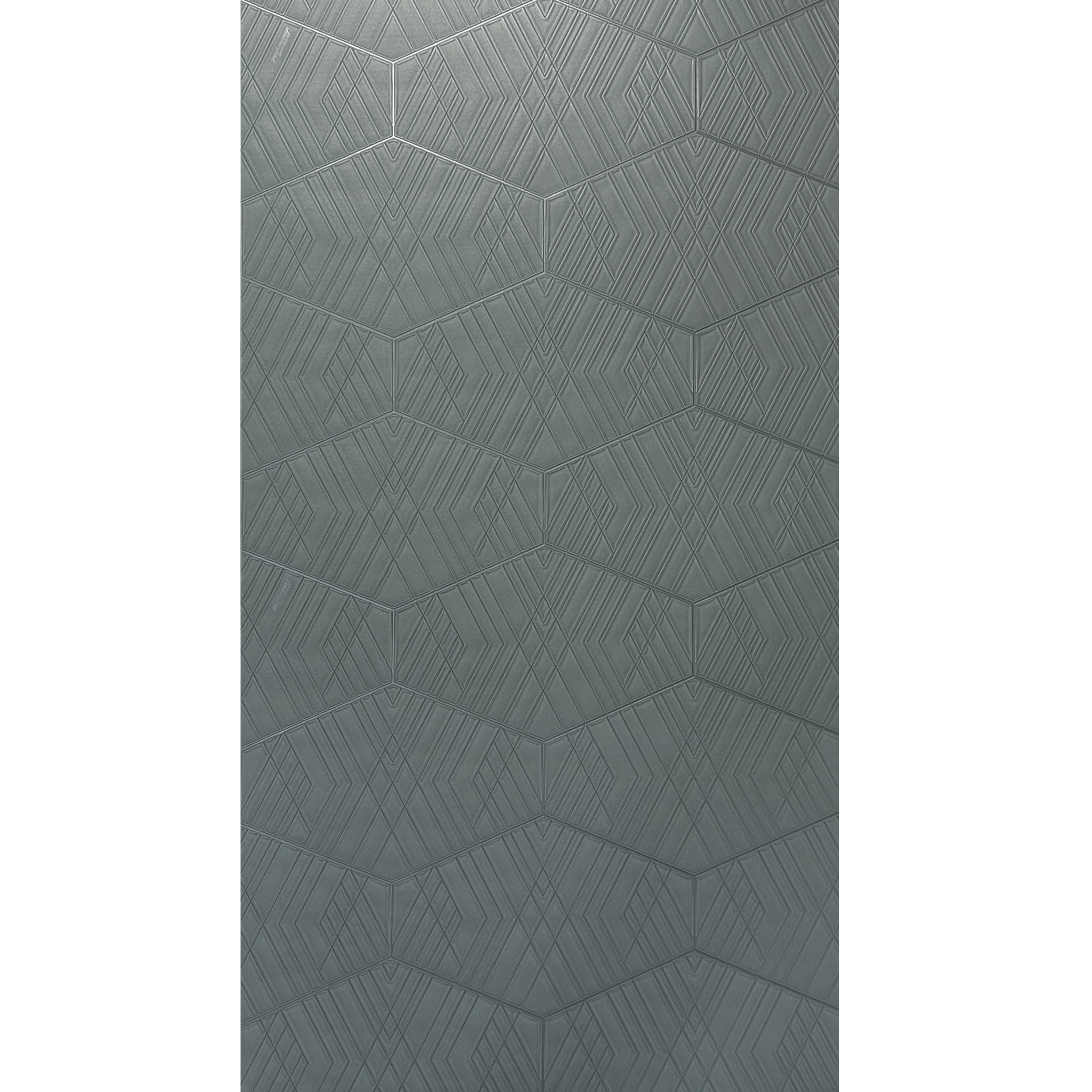 Z90003 LAMBORGHINI 2 Geometric Dark gray hexagon Trellis Wallpaper, image size:2992x2992