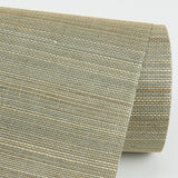 2972-54752 Hiromi Pewter Abaca Grasscloth Wallpaper