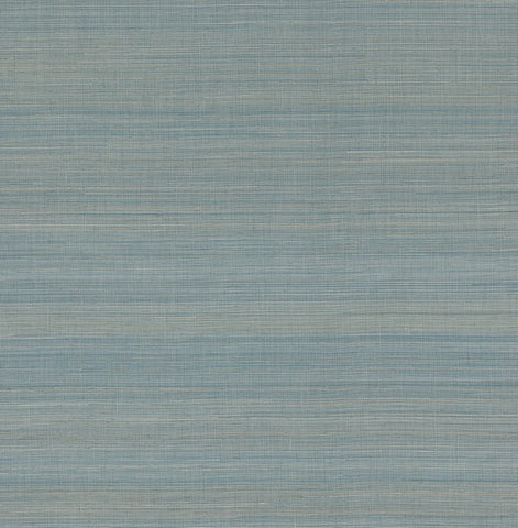 2972-86101 Mai Aqua Abaca Grasscloth Wallpaper