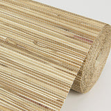 2972-86107 Shuang Light Brown Handmade Grasscloth Wallpaper