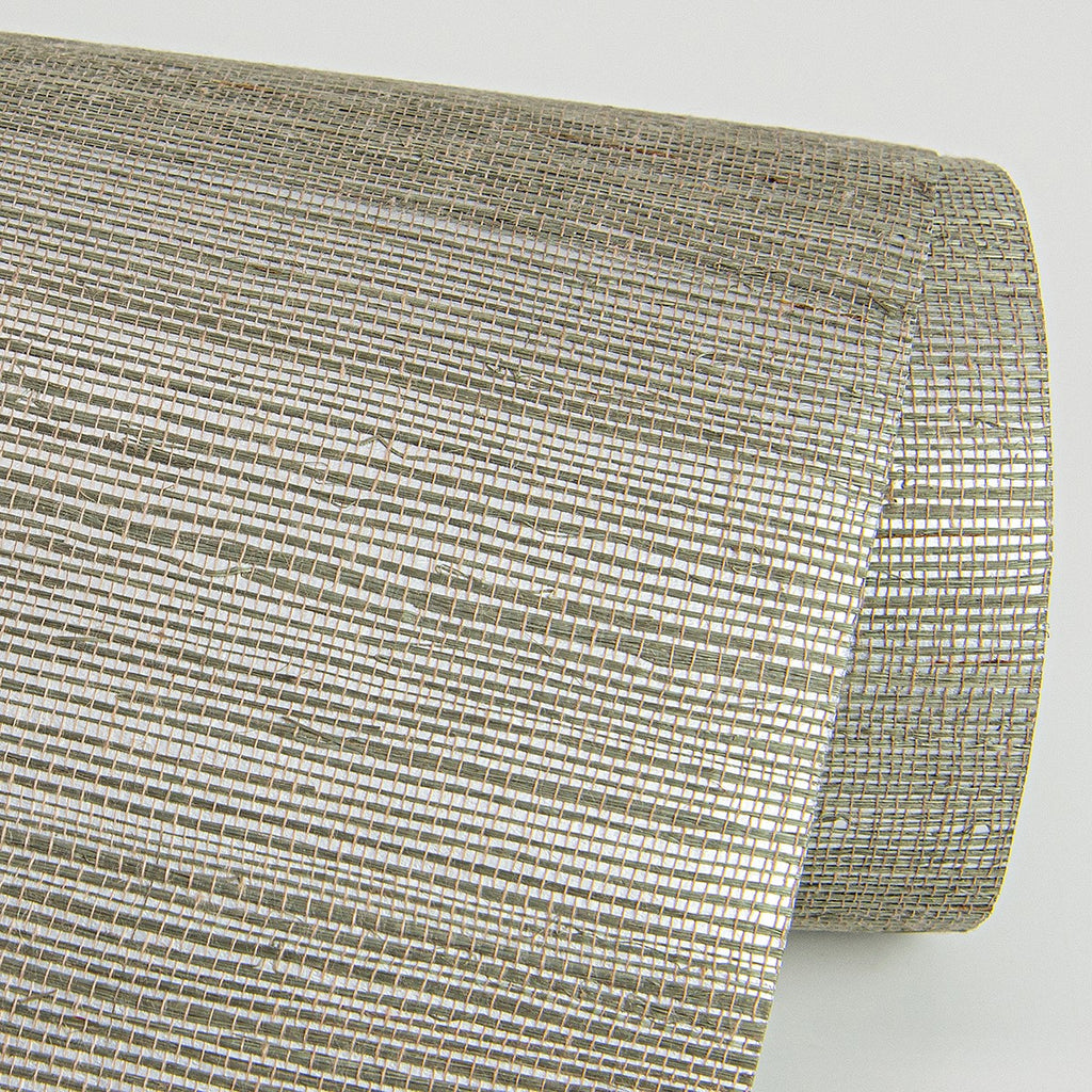 2972-86116 Caihon Silver Sisal Grasscloth Wallpaper – wallcoveringsmart
