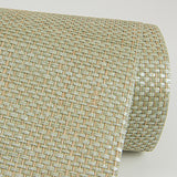2972-86143 Yanyu Sage Paper Weave Grasscloth Wallpaper