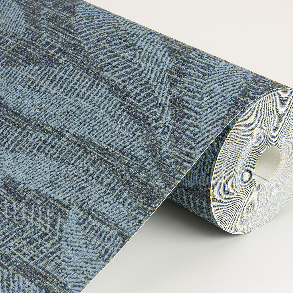 297286153 Lei Navy Leaf Wallpaper wallcoveringsmart