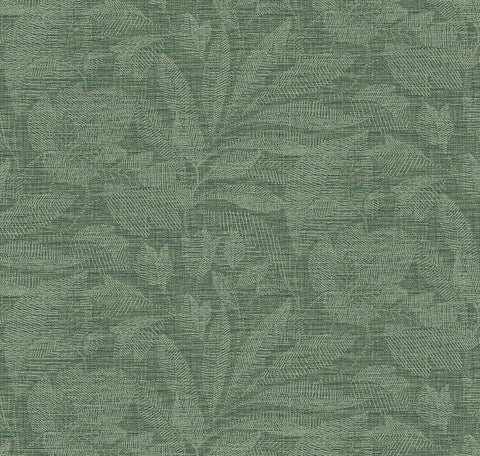 2972-86154 Lei Green Leaf Wallpaper