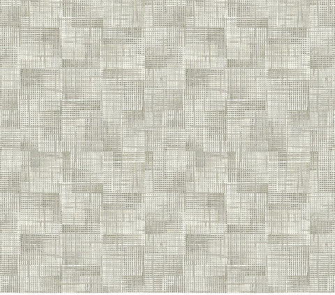 2972-86156 Ting Taupe Lattice Wallpaper