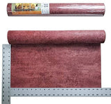 75915 Portofino Plain Burgundy red Wine Textured Rusted Wallpaper