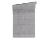 34322-4 Via Gesu Silver Gray Wallpaper - wallcoveringsmart