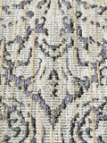 5527-06 Wallpaper textured gray purple rustic ogree diamond vintage damask