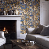 Versace wallpaper 37048-1 living room
