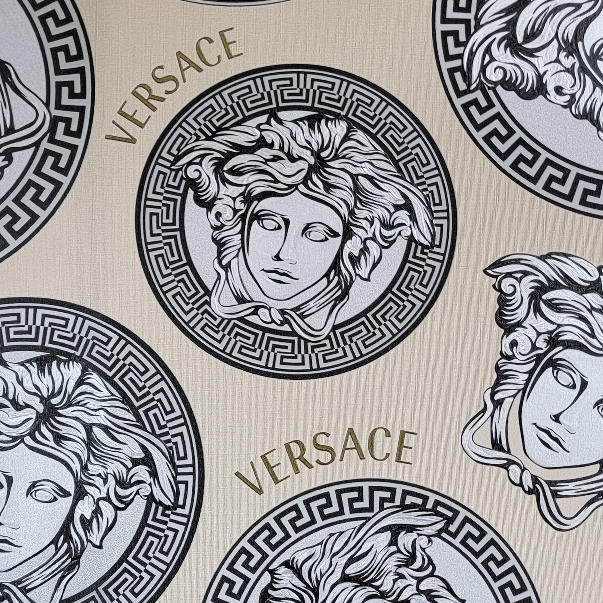 Versace Initial Versace Logo Pattern