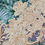 38703-3 Versace Brown Olive Tropical Palm Leaf Green Gold Wallpaper