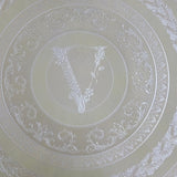 38705-3 Versace White Ivory Barocco Floral Textured Wallpaper