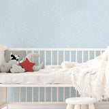 DI0985 York Wallpaper Disney Mickey Mouse Star Unpasted Blue Wallcoverings