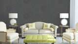 32950-4 Design Panel Medusa Gray Wallpaper - wallcoveringsmart
