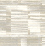 4074-26619 Callaway Beige Woven Stripes Wallpaper