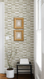 4074-26646 Braden Taupe Tile Wallpaper