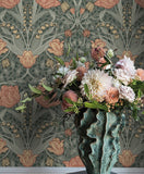 4080-33010 Fillippa Sage Tulip Floral Wallpaper