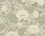 4080-83124 Eva Light Grey Lotus Dreams Wallpaper