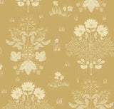 4080-83135 Elda Gold Delicate Daisies Wallpaper