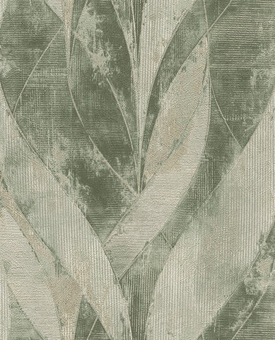 4096-520057 Blake Moss Leaf Wallpaper