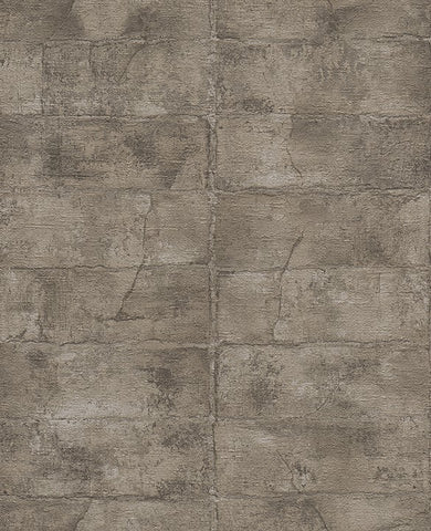 4096-520163 Clay Dark Grey Stone Textured Wallpaper