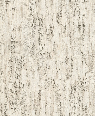 4096-554052 Colm Beige Birch Textured Wallpaper