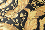 93583-4 Gold Black Barocco Flowers Mimas Wallpaper roll