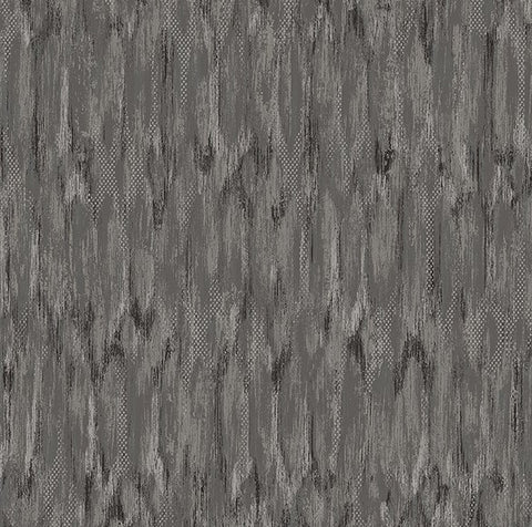 4105-86606 Kintana Pewter Abstract Trellis Wallpaper