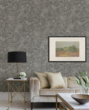 4105-86618 Meness Grey Metallic Marbling Wallpaper