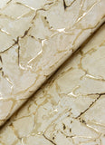 4105-86625 Soma Gold Metallic Crackling Wallpaper