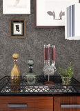 4105-86627 Hirawa Pewter Metallic Mosaic Wallpaper