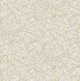 4105-86631 Bulan Champagne Abstract Lines Wallpaper