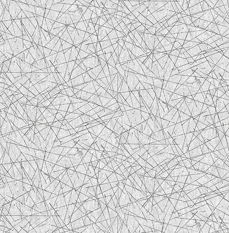 4105-86633 Bulan Silver Abstract Lines Wallpaper