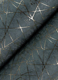 4105-86634 Bulan Dark Blue Abstract Lines Wallpaper
