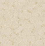 4105-86649 Mahina Gold Floral Vine Wallpaper