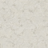 4105-86651 Mahina Silver Floral Vine Wallpaper
