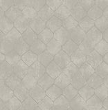 4105-86656 Rauta Silver Hexagon Tile Wallpaper
