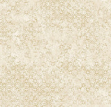 4105-86663 Khauta Champagne Floral Geometric Wallpaper