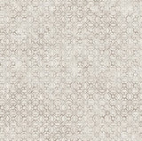 4105-86666 Khauta Silver Floral Geometric Wallpaper