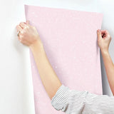 DI0988 York Wallpaper Disney Mickey Mouse Star Unpasted Pink Wallcoverings