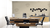 32950-2 Design Panel Medusa Beige Wallpaper - wallcoveringsmart