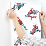 DI0939 York Wallpaper Spider-Man Fracture Unpasted Primary Wallcoverings