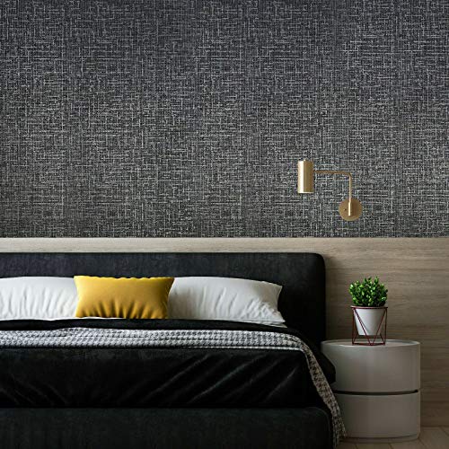 Gold and Silver on Charcoal Wallpaper