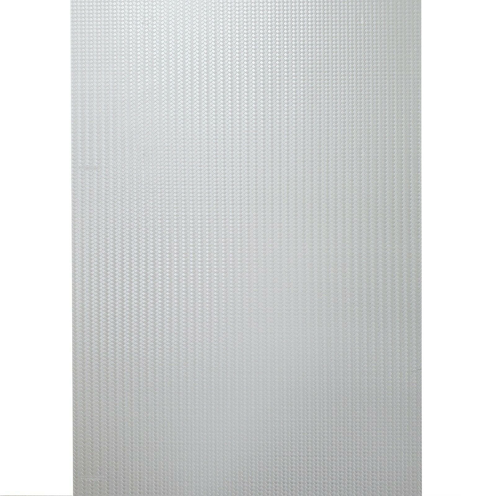 Z44849 Lamborghini wicker bamboo pattern plain white Metallic