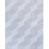 M355-10 Gray silver metallic Textured geometric cube 3D Wallpaper